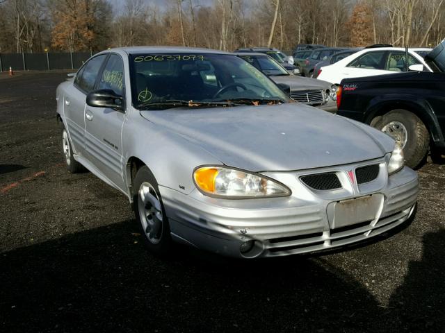 1G2NF52E61M675831 - 2001 PONTIAC GRAND AM S SILVER photo 1