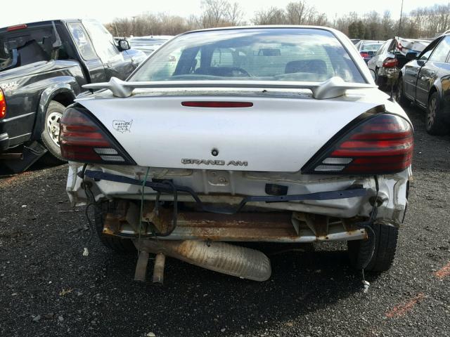 1G2NF52E61M675831 - 2001 PONTIAC GRAND AM S SILVER photo 9