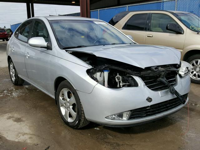 KMHDU46D07U104509 - 2007 HYUNDAI ELANTRA GL SILVER photo 1