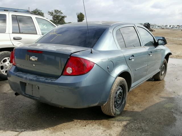 1G1AK55F167675339 - 2006 CHEVROLET COBALT LS BLUE photo 4