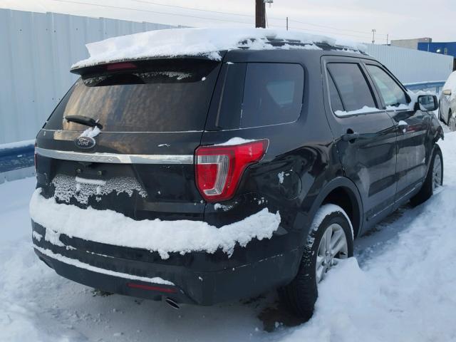 1FM5K7B86HGA68359 - 2017 FORD EXPLORER BLACK photo 4