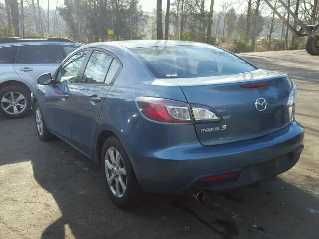 JM1BL1SF4A1182305 - 2010 MAZDA 3 I BLUE photo 3