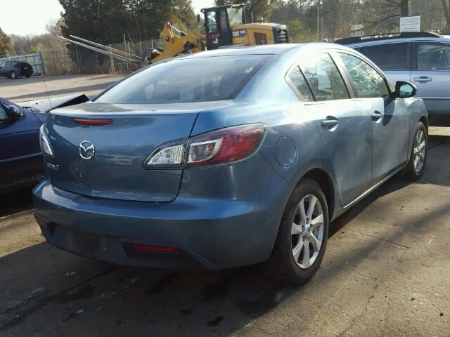 JM1BL1SF4A1182305 - 2010 MAZDA 3 I BLUE photo 4