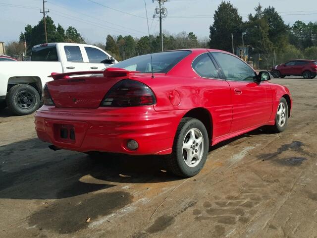 1G2NF12F12C130628 - 2002 PONTIAC GRAND AM S RED photo 4