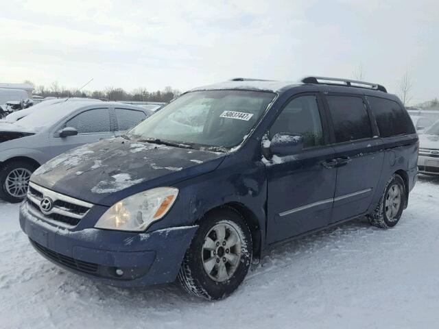 KNDMC233676013367 - 2007 HYUNDAI ENTOURAGE BLUE photo 2