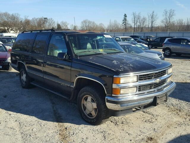 1GNFK16R3XJ412926 - 1999 CHEVROLET SUBURBAN K BLACK photo 1