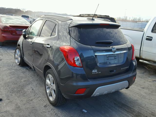 KL4CJASB6GB726341 - 2016 BUICK ENCORE CHARCOAL photo 3