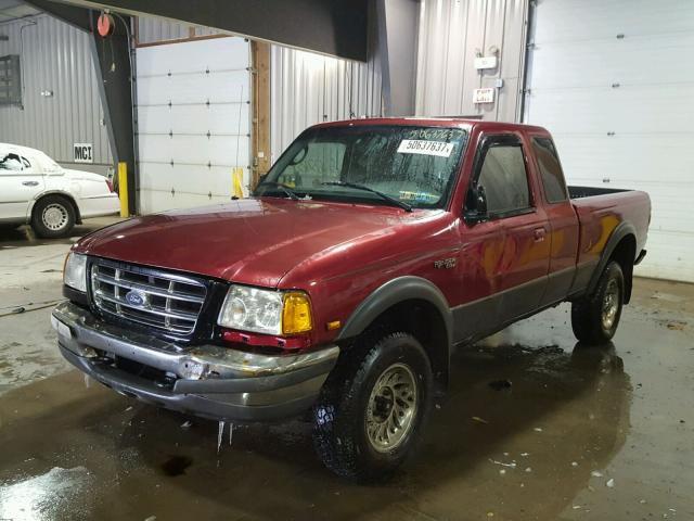 1FTZR15X6WTA07874 - 1998 FORD RANGER SUP RED photo 2