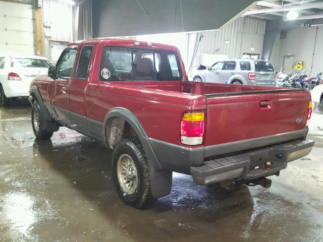 1FTZR15X6WTA07874 - 1998 FORD RANGER SUP RED photo 3