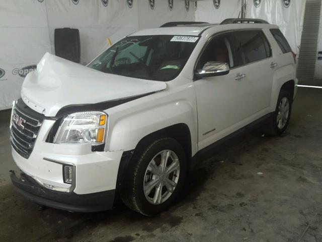 2GKALPEK8H6220265 - 2017 GMC TERRAIN SL WHITE photo 2