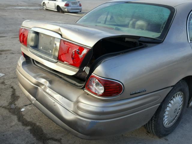 1G4HP54K0Y4293051 - 2000 BUICK LESABRE CU TAN photo 9