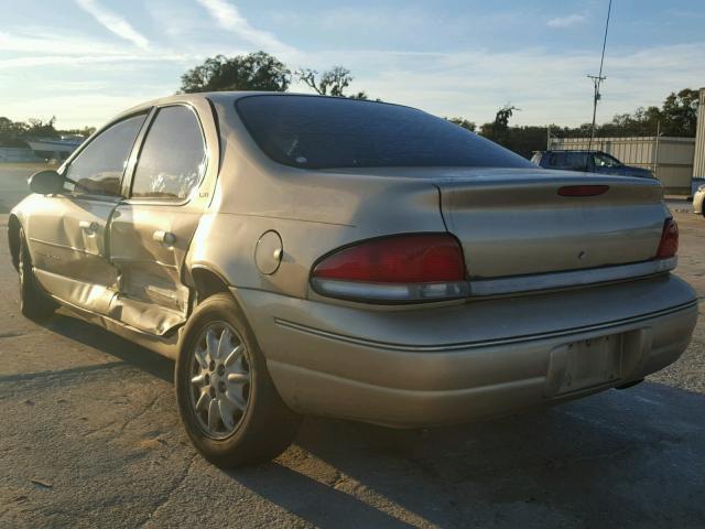 1C3EJ56H0YN103600 - 2000 CHRYSLER CIRRUS LXI TAN photo 3