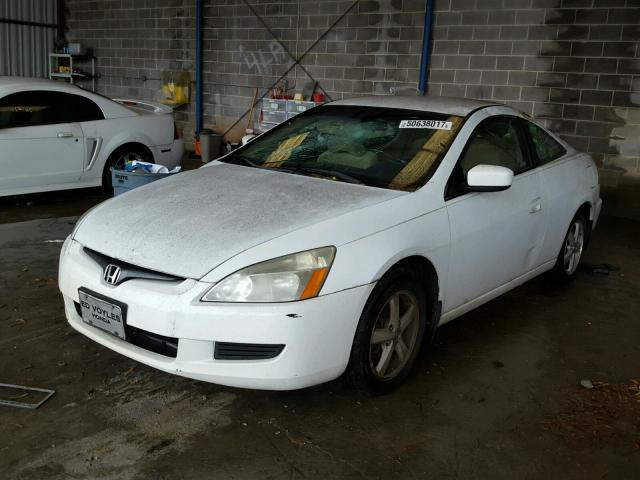 1HGCM72585A021992 - 2005 HONDA ACCORD LX WHITE photo 2