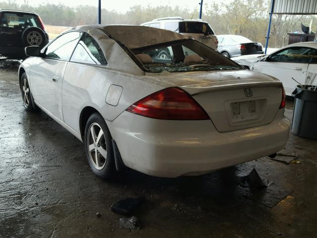 1HGCM72585A021992 - 2005 HONDA ACCORD LX WHITE photo 3