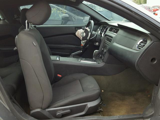 1ZVBP8AM8E5202998 - 2014 FORD MUSTANG GRAY photo 5