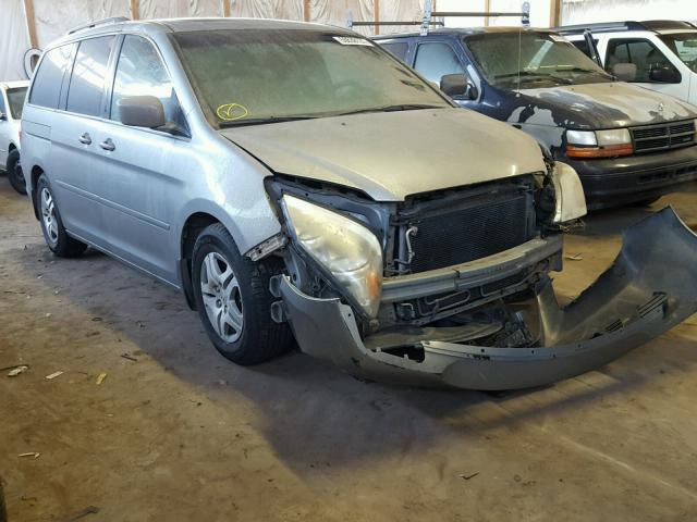 5FNRL38747B071215 - 2007 HONDA ODYSSEY EX SILVER photo 1