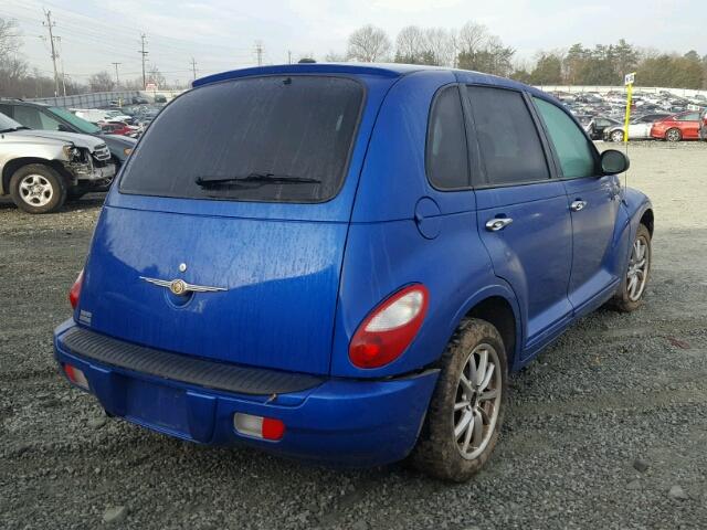 3A8FY58B76T256484 - 2006 CHRYSLER PT CRUISER BLUE photo 4