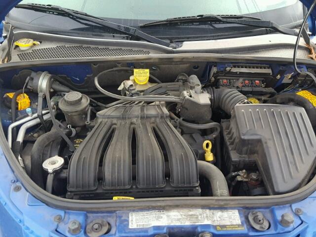 3A8FY58B76T256484 - 2006 CHRYSLER PT CRUISER BLUE photo 7