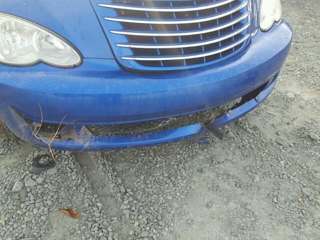 3A8FY58B76T256484 - 2006 CHRYSLER PT CRUISER BLUE photo 9