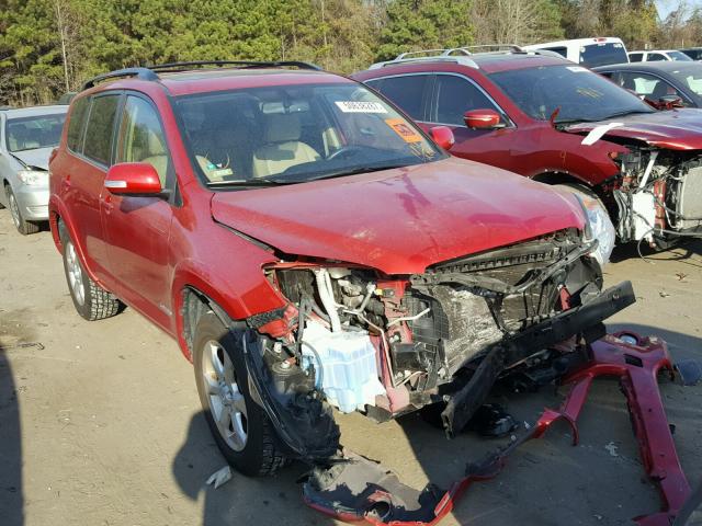 JTMBK31VX9D003587 - 2009 TOYOTA RAV4 LIMIT RED photo 1