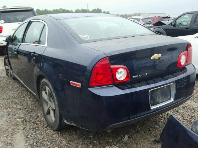 1G1ZC5E13BF346470 - 2011 CHEVROLET MALIBU 1LT 蓝色 照片 3