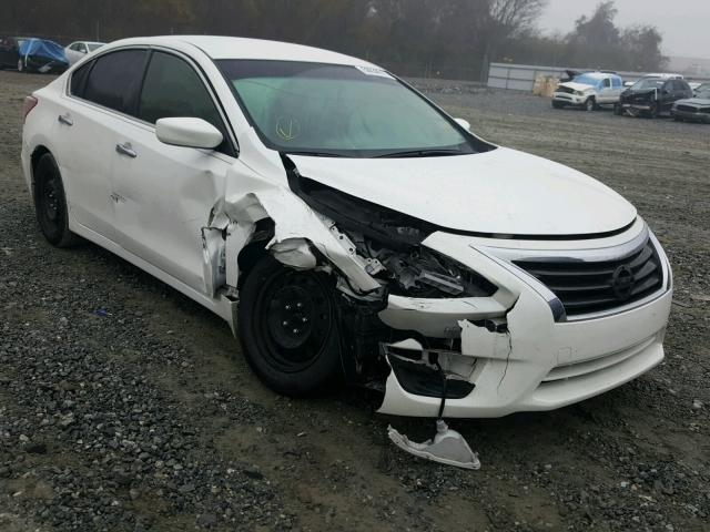 1N4AL3AP8DC215421 - 2013 NISSAN ALTIMA 2.5 WHITE photo 1