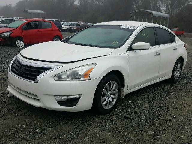 1N4AL3AP8DC215421 - 2013 NISSAN ALTIMA 2.5 WHITE photo 2