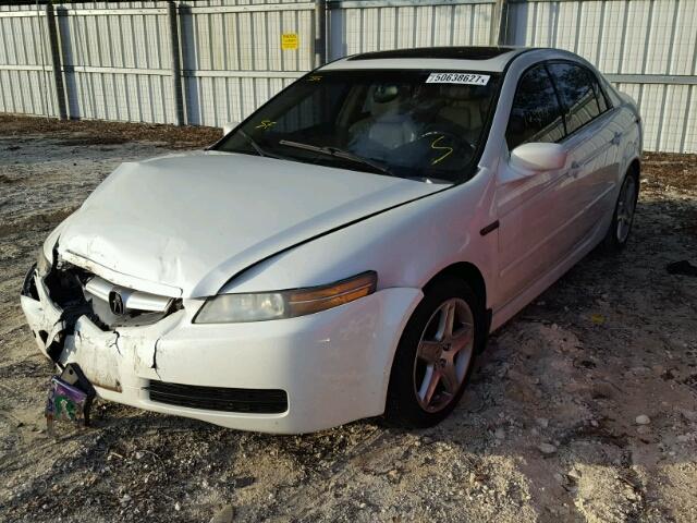 19UUA66266A045426 - 2006 ACURA 3.2TL WHITE photo 2