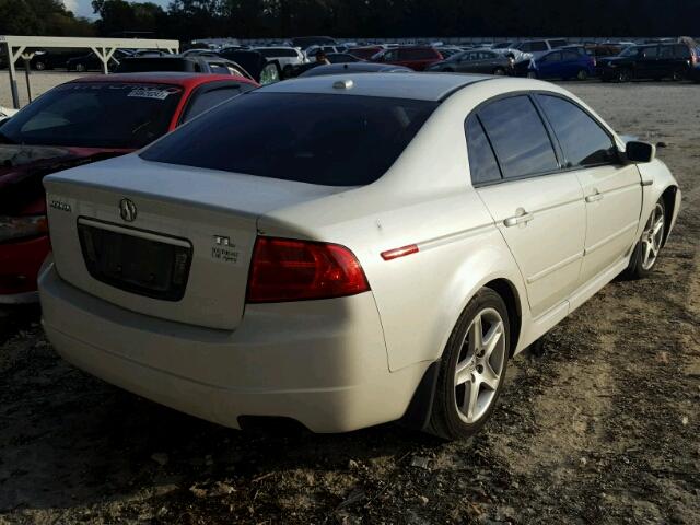 19UUA66266A045426 - 2006 ACURA 3.2TL WHITE photo 4