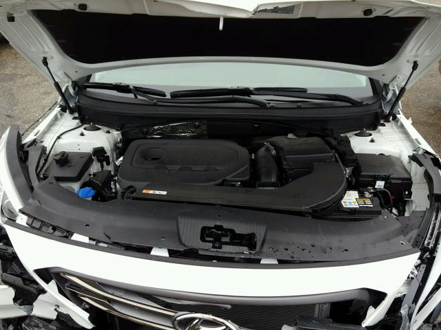 5NPE34AF9HH581410 - 2017 HYUNDAI SONATA SPO WHITE photo 7