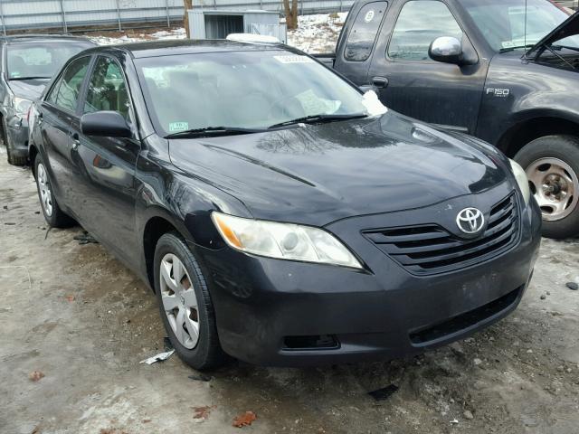 4T1BE46K27U108919 - 2007 TOYOTA CAMRY BLACK photo 1