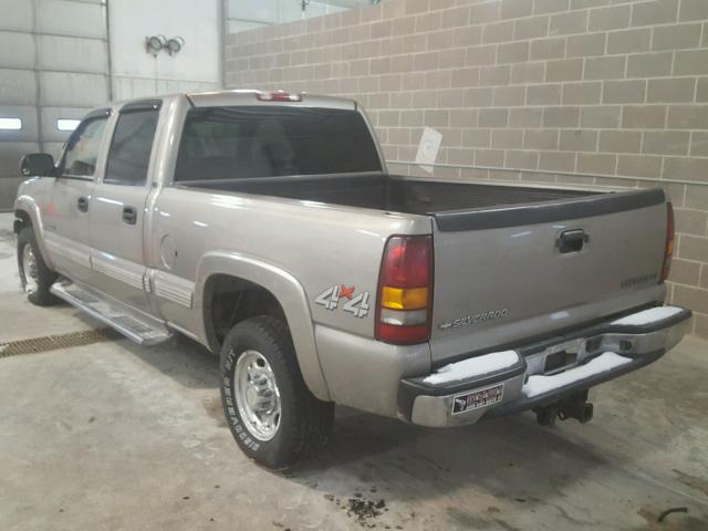 1GCGK13U92F241763 - 2002 CHEVROLET SILVERADO SILVER photo 3