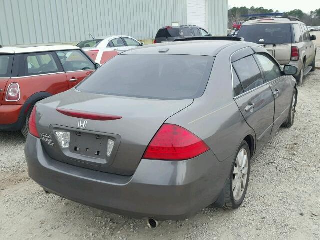 1HGCM66566A064314 - 2006 HONDA ACCORD EX GRAY photo 4