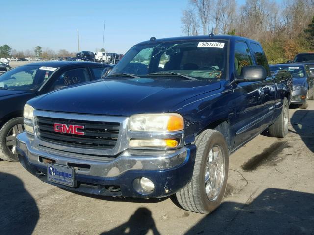 2GTEC19T541369737 - 2004 GMC NEW SIERRA BLUE photo 2