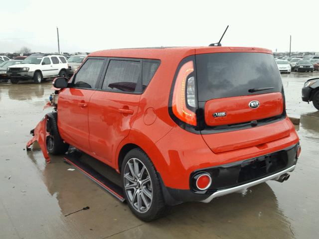 KNDJX3AAXH7472329 - 2017 KIA SOUL ! ORANGE photo 3