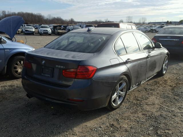 WBA3B3C54EF544891 - 2014 BMW 328 XI GRAY photo 4