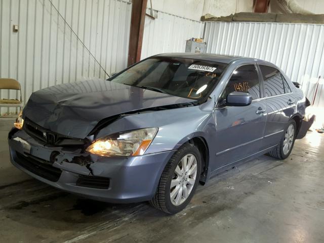 1HGCM66587A035706 - 2007 HONDA ACCORD EX GRAY photo 2