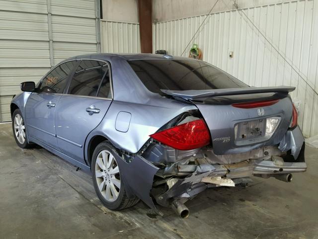 1HGCM66587A035706 - 2007 HONDA ACCORD EX GRAY photo 3