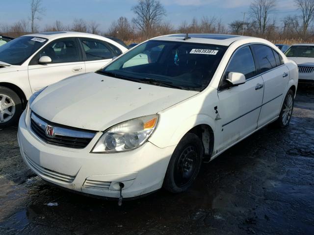 1G8ZV57757F197631 - 2007 SATURN AURA XR WHITE photo 2