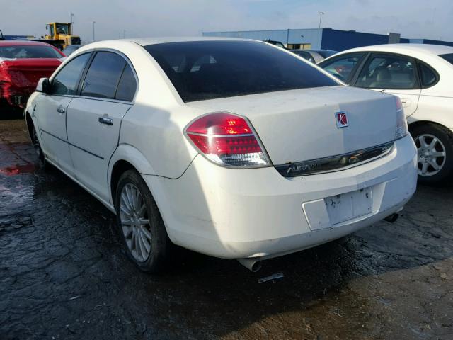 1G8ZV57757F197631 - 2007 SATURN AURA XR WHITE photo 3