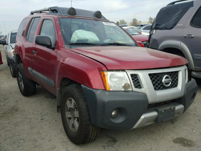 5N1AN0NW9BC504546 - 2011 NISSAN XTERRA OFF RED photo 1