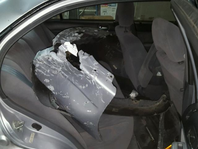 2HGES16563H505292 - 2003 HONDA CIVIC LX SILVER photo 6