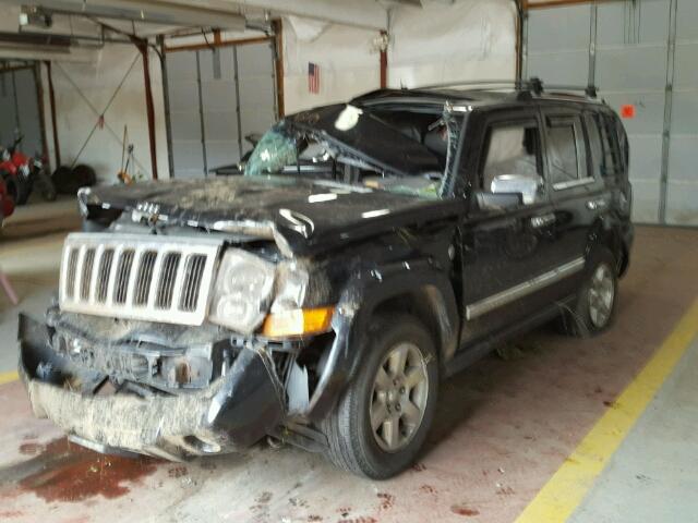1J8HG58P17C677248 - 2007 JEEP COMMANDER შავი ფოტო 2
