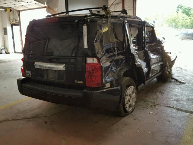 1J8HG58P17C677248 - 2007 JEEP COMMANDER შავი ფოტო 4