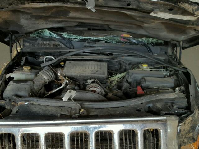 1J8HG58P17C677248 - 2007 JEEP COMMANDER შავი ფოტო 7