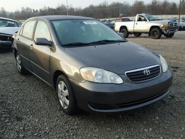 2T1BR32E57C836945 - 2007 TOYOTA COROLLA CE GRAY photo 1