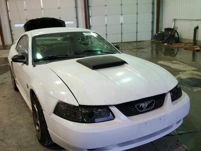 1FAFP42X44F236490 - 2004 FORD MUSTANG GT WHITE photo 1