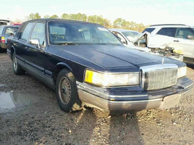 1LNCM82WXMY647543 - 1991 LINCOLN TOWN CAR S BLUE photo 1