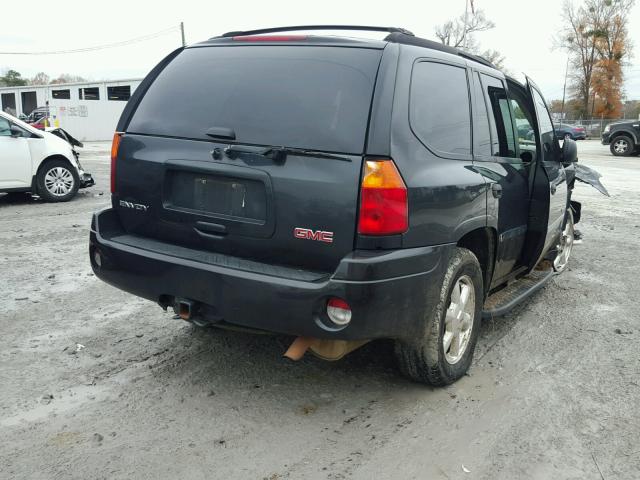 1GKDS13S062308124 - 2006 GMC ENVOY BLACK photo 4