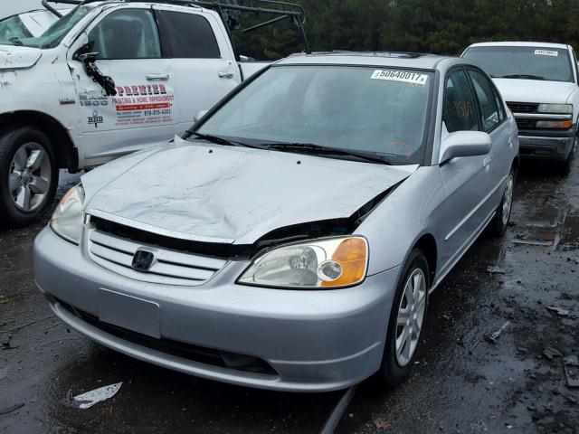 2HGES26823H610119 - 2003 HONDA CIVIC EX 银色 照片 2